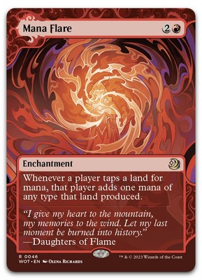 Mana Flare #46 (NM) Wilds of Eldraine WOT Magic MTG