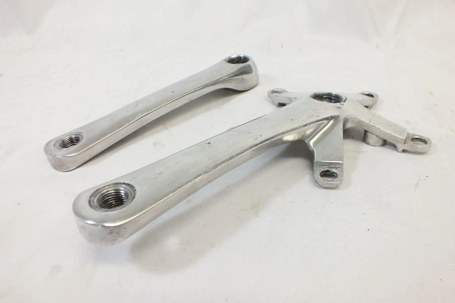 Juego de bielas de aleación económica de colección juego de bielas 165 mm 130 BCD cuadrado pista cónica bicicleta BMX Foto 2 de 4