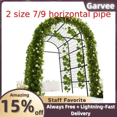 Garden Arch Trellis 7.5 ft 7/9pipe Metal Netting for Vegetables Flowers Plants