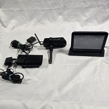 Uniden Guardian G755 2 Cameras and G7 LCD Display With Power Cords Works