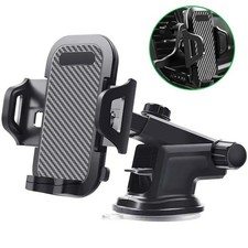 Universal Car Mobile Phone Holder 360° Windscreen Dashboard GPS Stand UK.