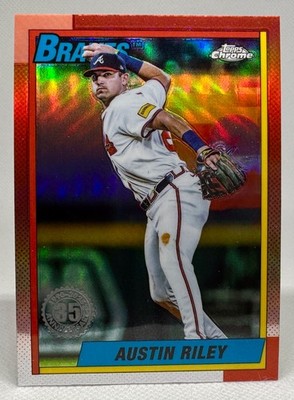 2025 Topps Chrome 1990 35th Anniversary Inserts You Pick Complete A Set Baseball