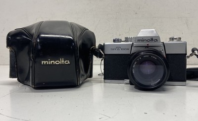 Minolta SRT 100X 35mm SLR Camera with 50mm 1:2 Lens