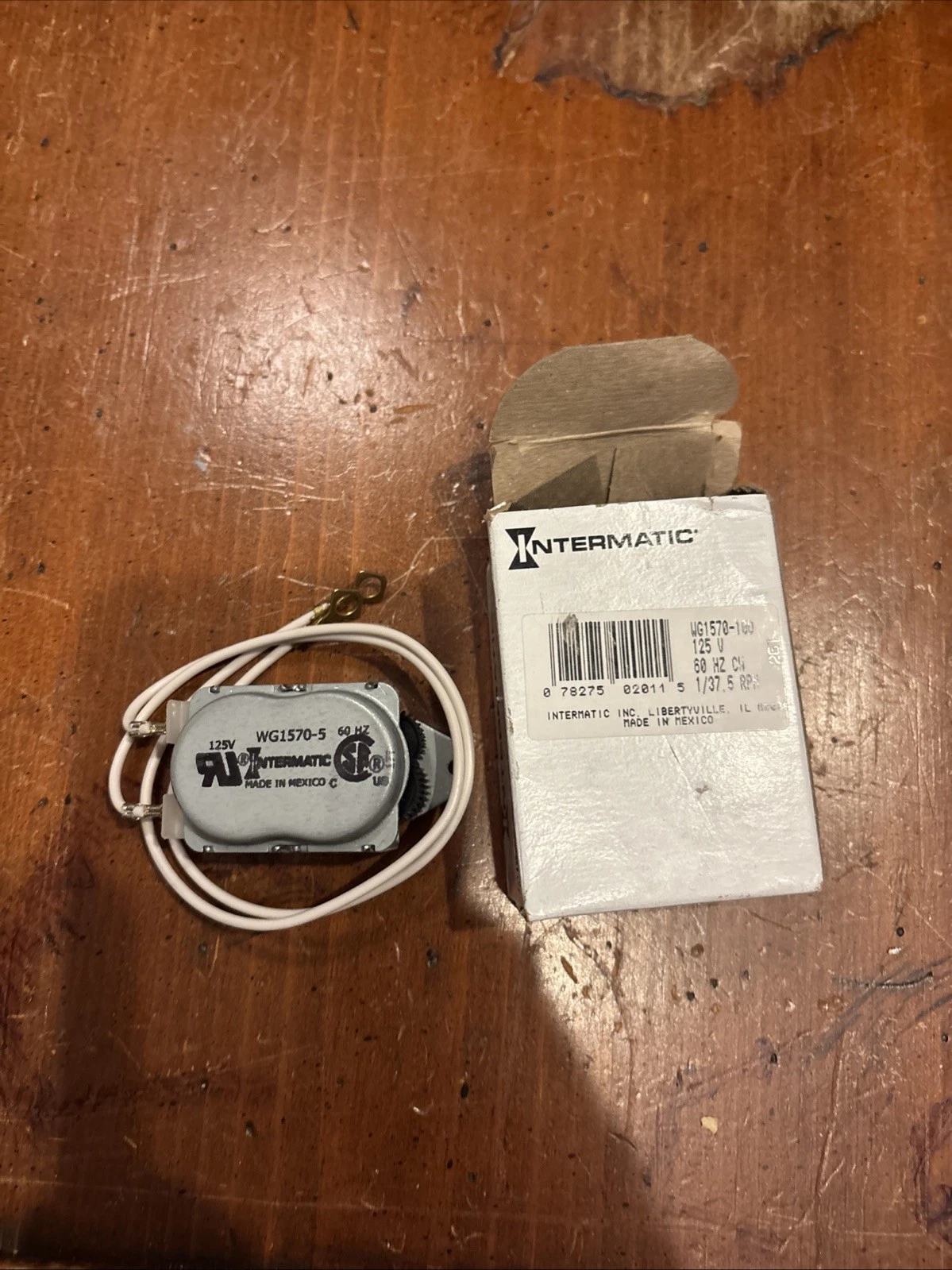 Intermatic WG-1570-10D 125V 60 Hz. Outdoor Replacement Motor for Timer
