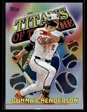 2026 Topps Titans Of The Game #TOG-4 Gunnar Henderson