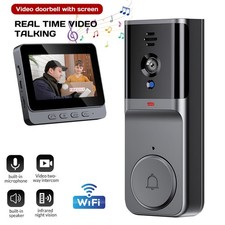 Smart Wireless Video Doorbell Security Streaming Camera Door Bell Intercom