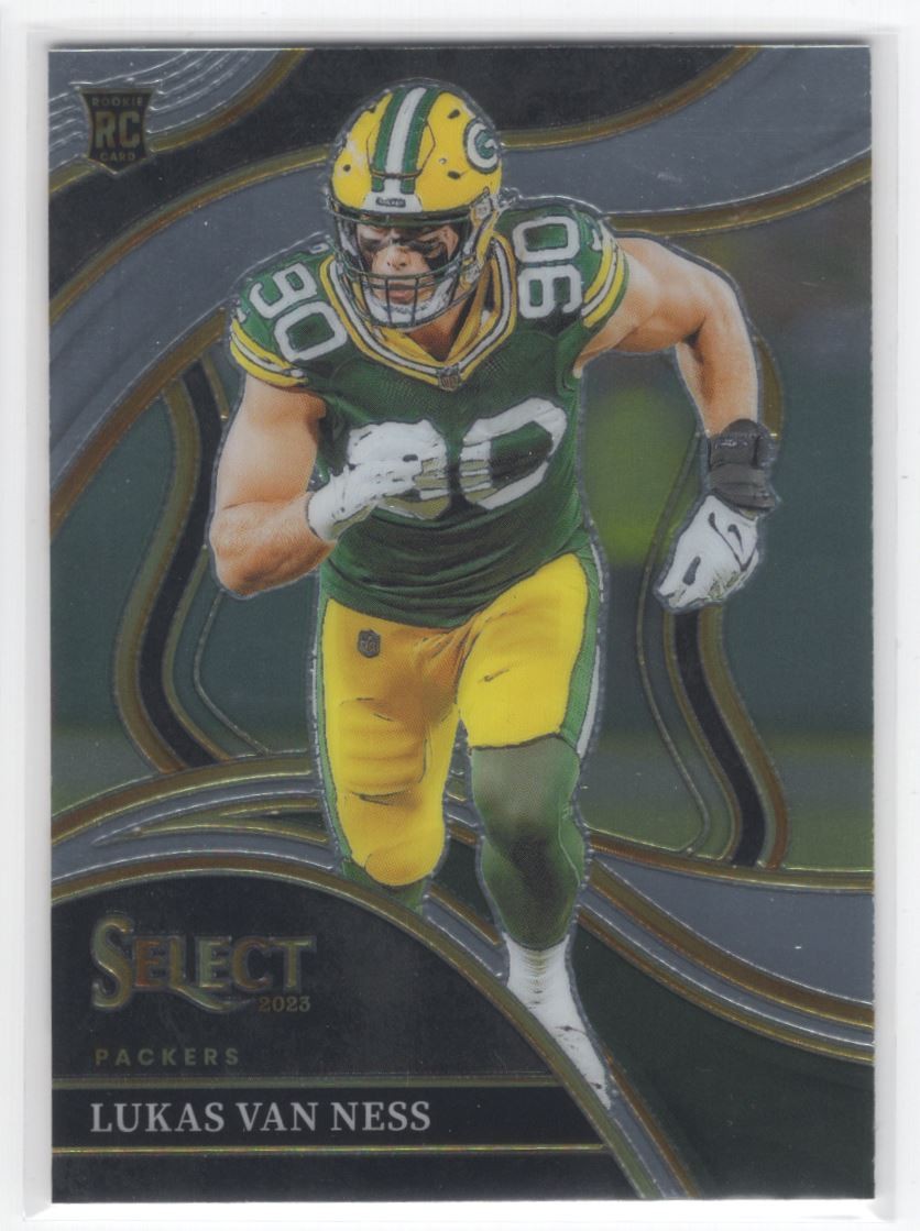 #239 2023 Select BASE * Lukas Van Ness RC Packers