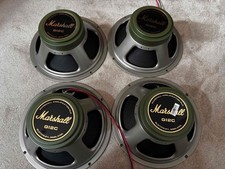 Marshall (Celestion) G12C Greenback Guitar Speakers (Quad - Four)