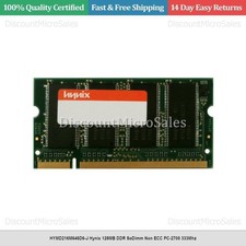 HYMD216M646D6-J Hynix 128MB DDR SoDimm Non ECC PC-2700 333Mhz