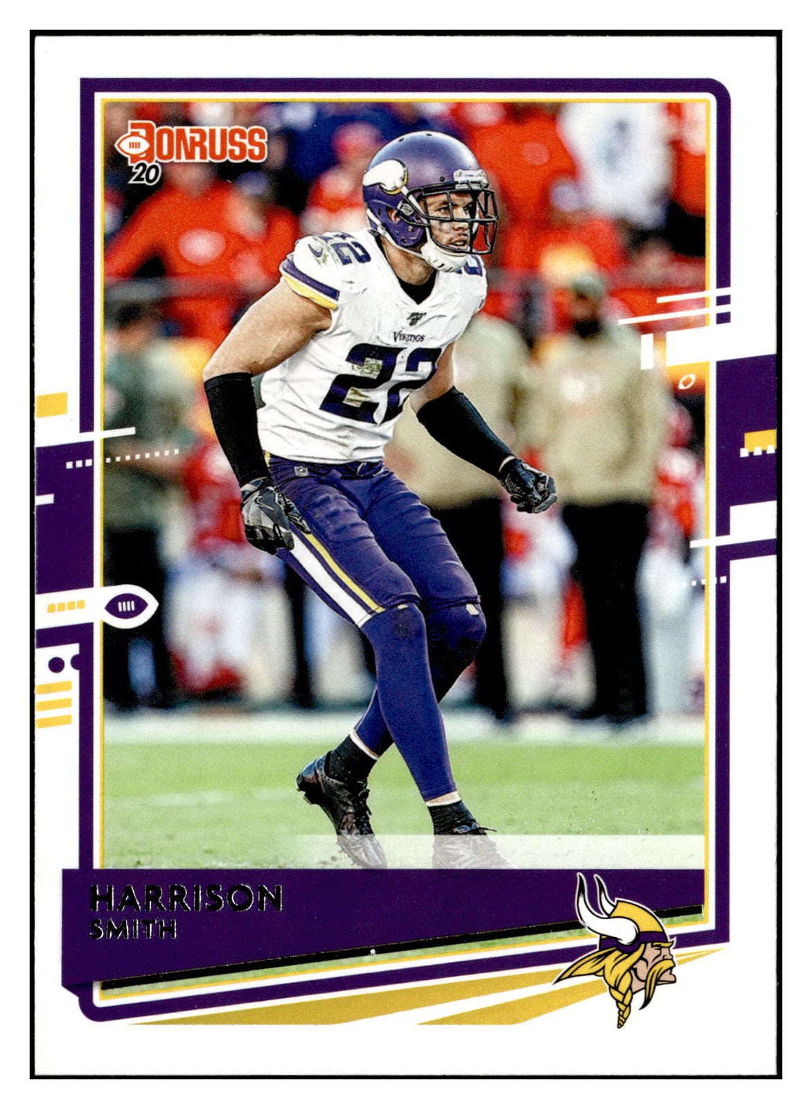 Harrison Smith 2020 Donruss #161 Minnesota Vikings NFL Football Card