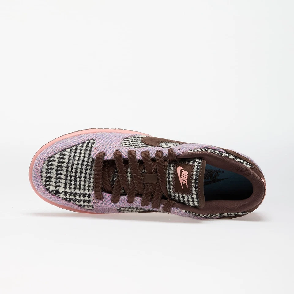 Nike Harris Tweed x Dunk Bajo Púrpura Rosa HQ5036-902 Mujer Zapatos Tenis Foto 3 de 4