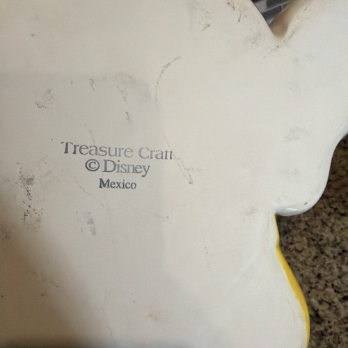 Vintage Disney Mickey Mouse Cookie Jar By Treasure Craft - 12.5” Tall - Afbeelding 17 van 17