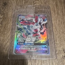 Pokémon TCG Sylveon GX Full Art Holo Ultra Rare 92/145 Guardians Rising 200HP