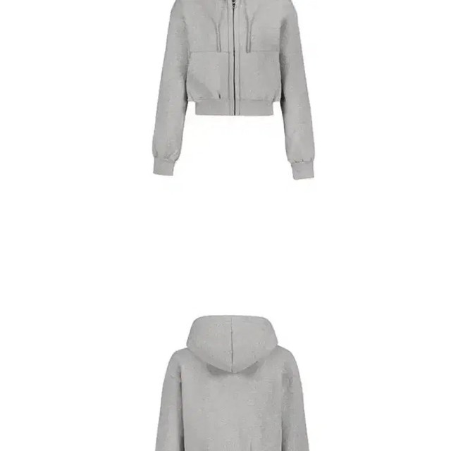 Korean Fleece Hoodie Zip Up - Pre-Owned