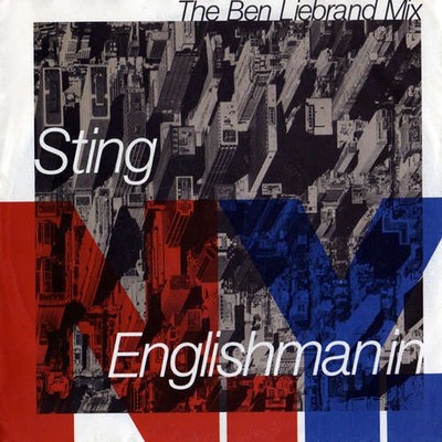 Sting - Englishman In N.Y. (The Ben Liebrand Mix) 7'' Single Vinyl Electronic 014