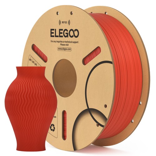 【Buy 6 Get 4 Free,Add 10】ELEGOO PLA (RFID) 3D Printer Filament 1KG