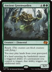 Ancient Greenwarden - 627 - Foundations Jumpstart (J25) - Mythic NM