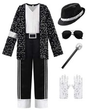 boys girls 80s dance star costume 90s pop stage costume role play party for ,140