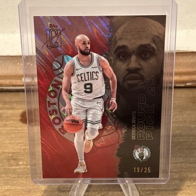 2025-26 Topps Signature Class Derrick White #98 Red Lava /25 Celtics