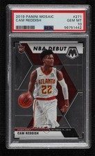 2019-20 Panini Mosaic NBA Debut Cam Reddish #271 PSA 10 GEM MT un2