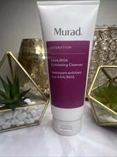 Murad AHA/BHA Exfoliating Cleanser 6.75 oz New and Sealed No Box