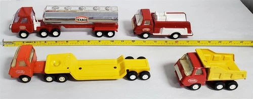 D-43 VINTAGE 1960/70'S COLLECTION OF PRESSED STEEL TOY VEHICLES-TONKA & BUDDY L!