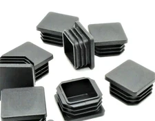 1 1/2" Inch Square Tube End Plug  Chair Glide  Blanking Tubing Plug