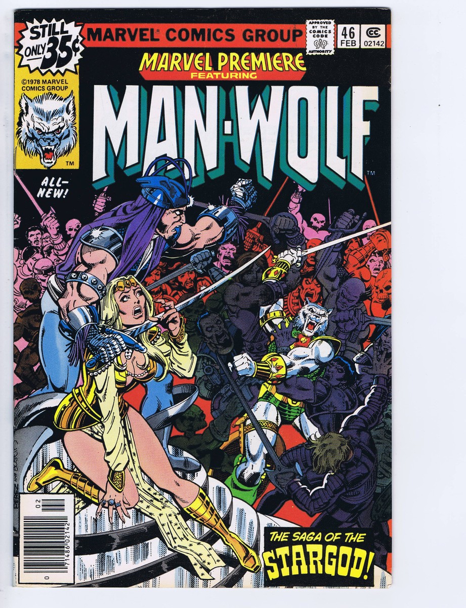 Marvel Premiere #46 Marvel 1979 Featuring Man-Wolf, The Saga of