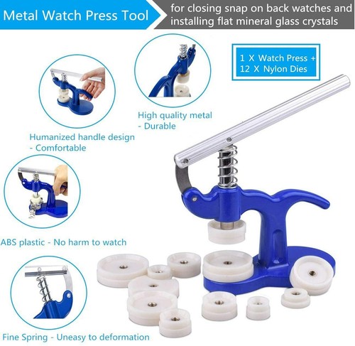 Watch Repair Kit, Watch Band Strap Link Pins Remover Repair Tool Set - Picture 2 of 8
