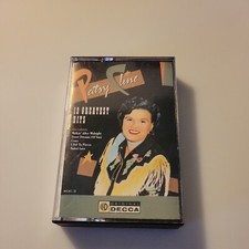 Patsy Cline 12 Greatest Hits - Cassette, 1988, MCA Records.