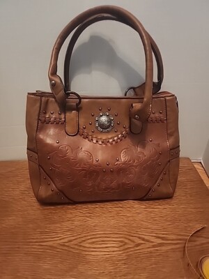 Shoulder Bags Women Tote Bag Leather Western Style Gun Purse