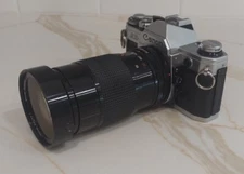 Canon AE-1 SLR Film Camera with Sigma UC Zoom Lens, 70-210 mm, 1:4-5.6