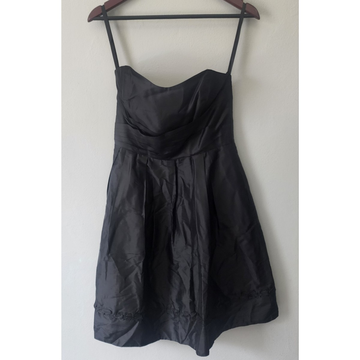 alfred angelo black bridesmaid dress Alfred Angelo 7391