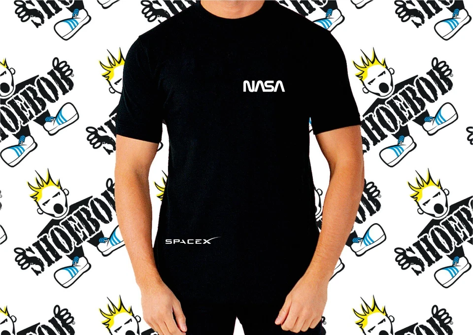NASA SpaceX T-shirt Falcon, SPACE Agency tee SpaceX Elon Musk T Shirt Unisex - Image 2 of 4