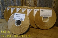Heavy Duty Brown Paper Banding 3/4" x 75' - 150' - 300' - 600' Craft, Kraft, NEW