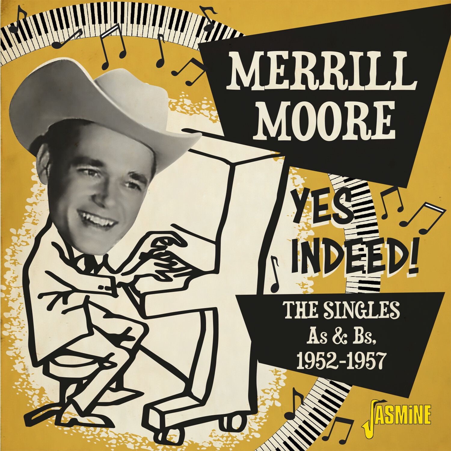 Merrill Moore Yes Indeed! The Singles, As & Bs, 1952-1957 (CD)