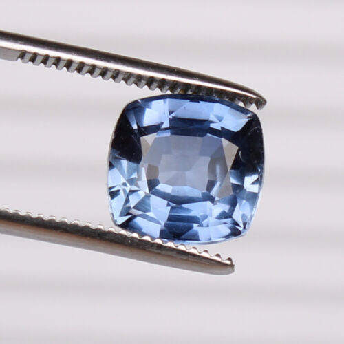 Natural Blue Sapphire Cornflower 7.60 Ct Square Certified Gemstone Unheated
