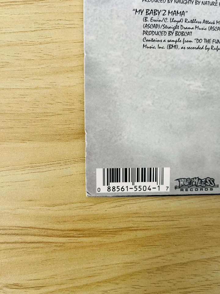 Eazy-E / Str8 Off Tha Streetz Of Muthaphukkin Compton 1996 US Ruthless Records - Image 3 of 4