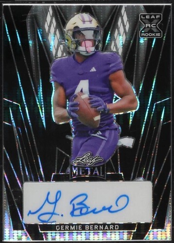 NEW RELEASE WILD CARD BLACK TIE EDITION 1/1 MIRROR AUTO GERMIE