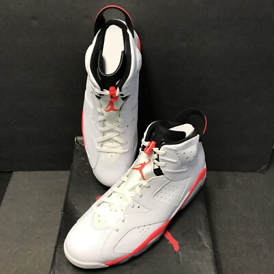 Nike Air Jordan VI 6 2014 Retro White Infrared Black #384664-123