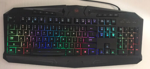 Redragon Model S101-1 Wired Gaming Keyboard QWERTY - Picture 2 of 4