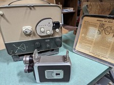 Kodak Brownie Turret 8mm Camera  Projector Brownie 500