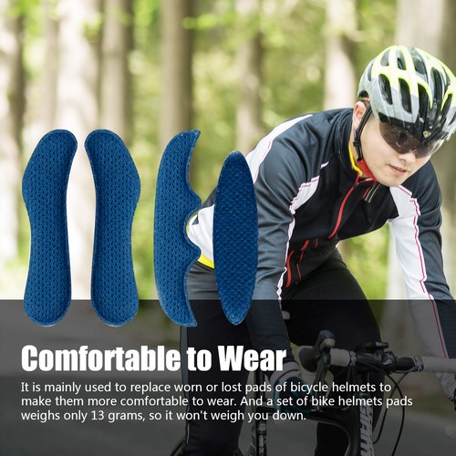 Universal Fahrradhelm Schaumstoffpolsterung Fahrradhelmpolster Ersatzkissen - Bild 6 von 23