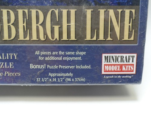 Minicraft Travel to Paris Lindbergh Line 777 1000 pieces Factory Sealed Box NIB - Picture 2 of 3