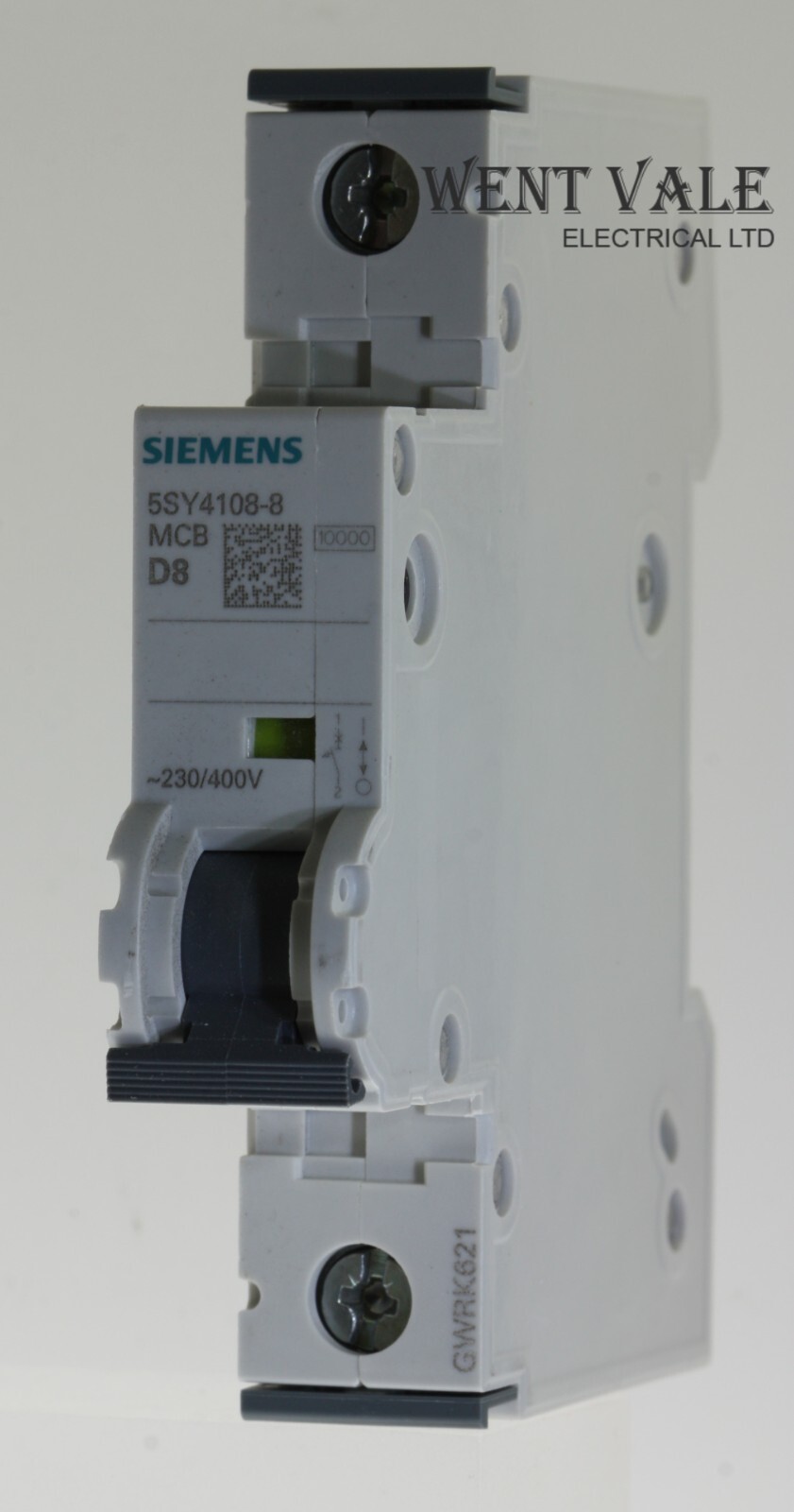 Siemens Sentron - 5SY4108-8 - 8a Type D Single Pole MCB