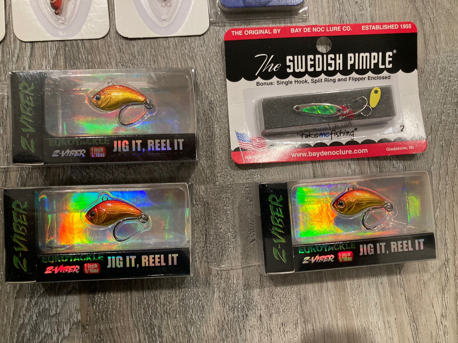 Ice Fishing Lures - 50 Packs - Northland - Lindy - Swedish Pimple -  Spoons- Jig - Image 16