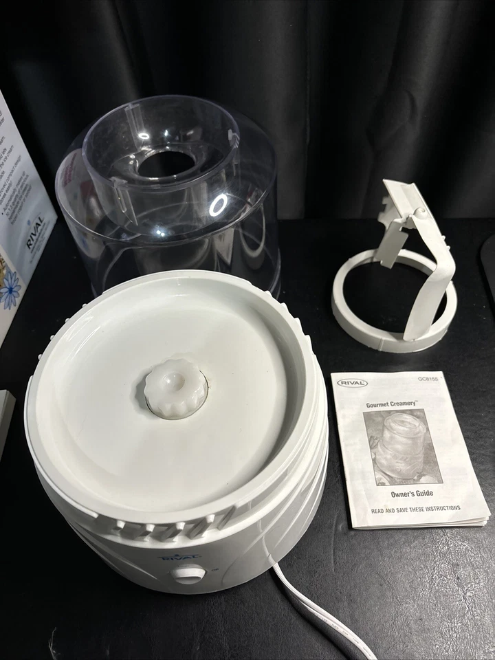 Piezas para heladera Rival, funciona crema gourmet en caja y bañera que falta libro Foto 2 de 4