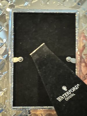 Vintage Waterford Crystal Frame Clear 8 7/8