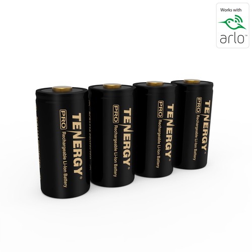 Tenergy PREMIUM Arlo Camera Rechargeable RCR123A Li-ion Battery & Charger LOT - Picture 15 of 22