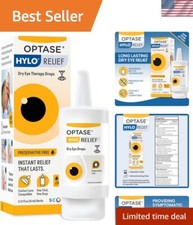 HYLO Relief Dry Eye Drops - Fast-Acting, Preservative-Free, 300 Calibrated Doses